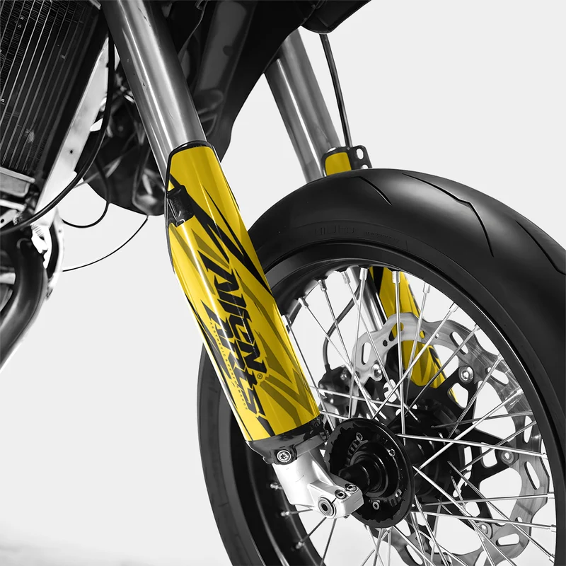 0RBIS - Kit deco DERBI 50cc - Jaune Foncé