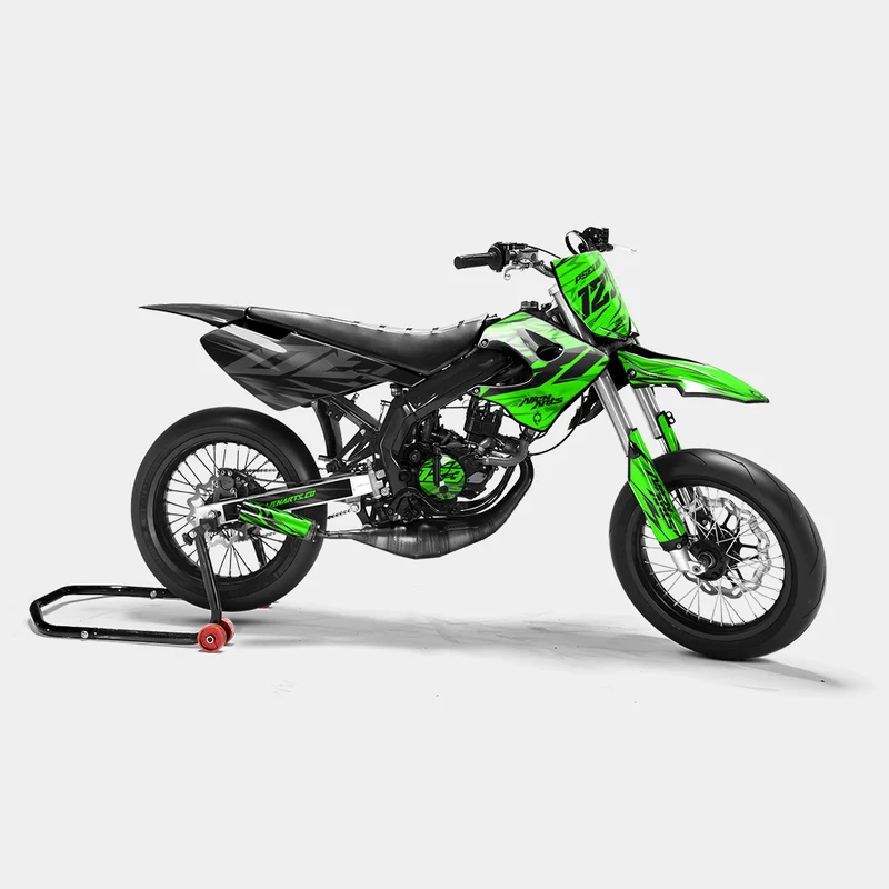 0RBIS - Kit deco DERBI 50cc - Vert