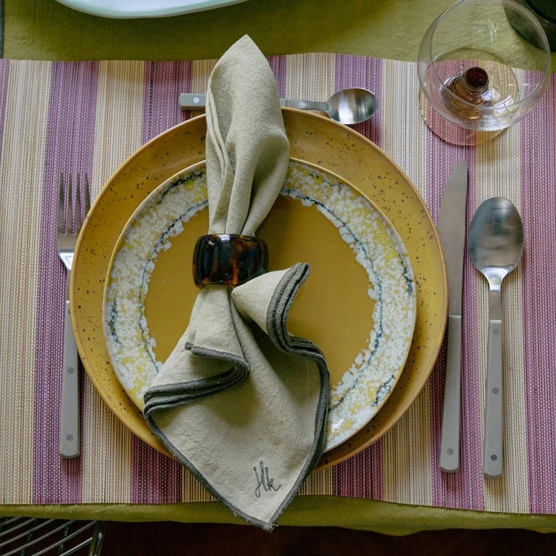 Tischset Bambus Roseate Einzeln - HKliving