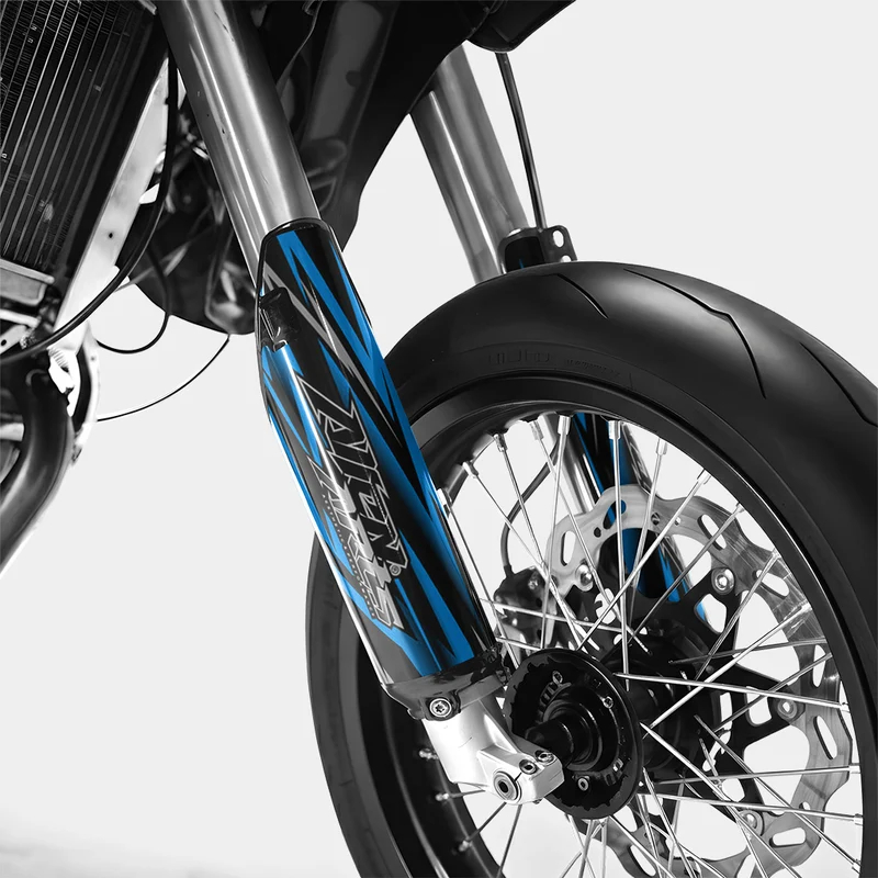 LUEUR - Kit deco DERBI 50cc - Bleu