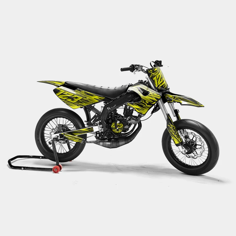 MIROIR - Kit deco DERBI 50cc - Jaune