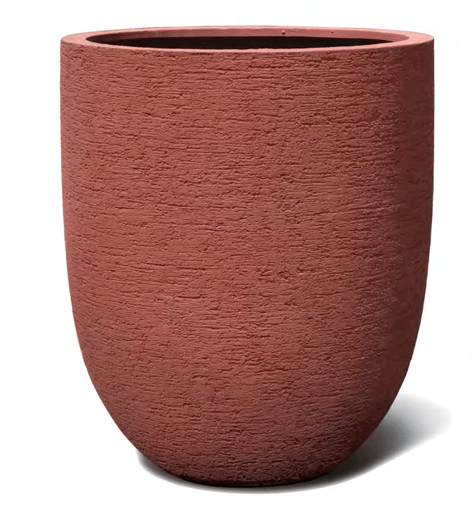 Pflanzkübel New Egg Pot – Eschbach Terra in Terrakotta-Optik