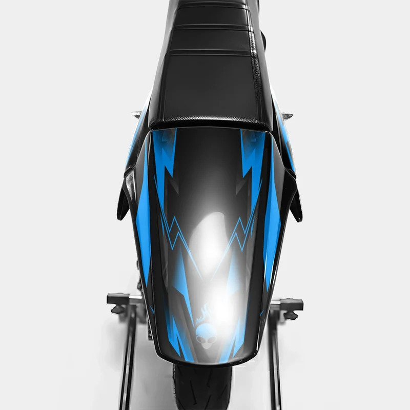 MISTRAL - Kit deco DERBI 50cc - Bleu