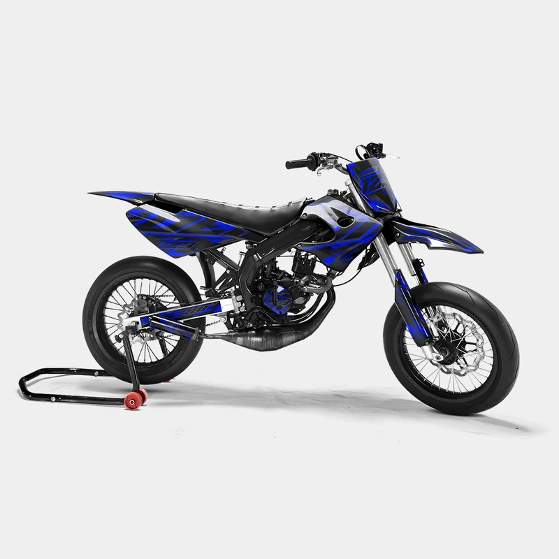 MISTRAL - Kit deco DERBI 50cc - Bleu Foncé