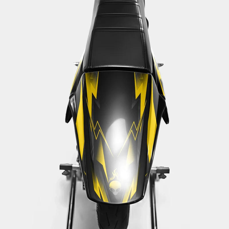 MISTRAL - Kit deco DERBI 50cc - Jaune Foncé