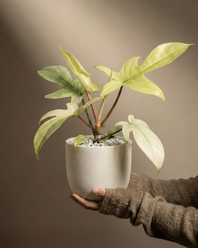 Philodendron 'Florida Ghost' • feey