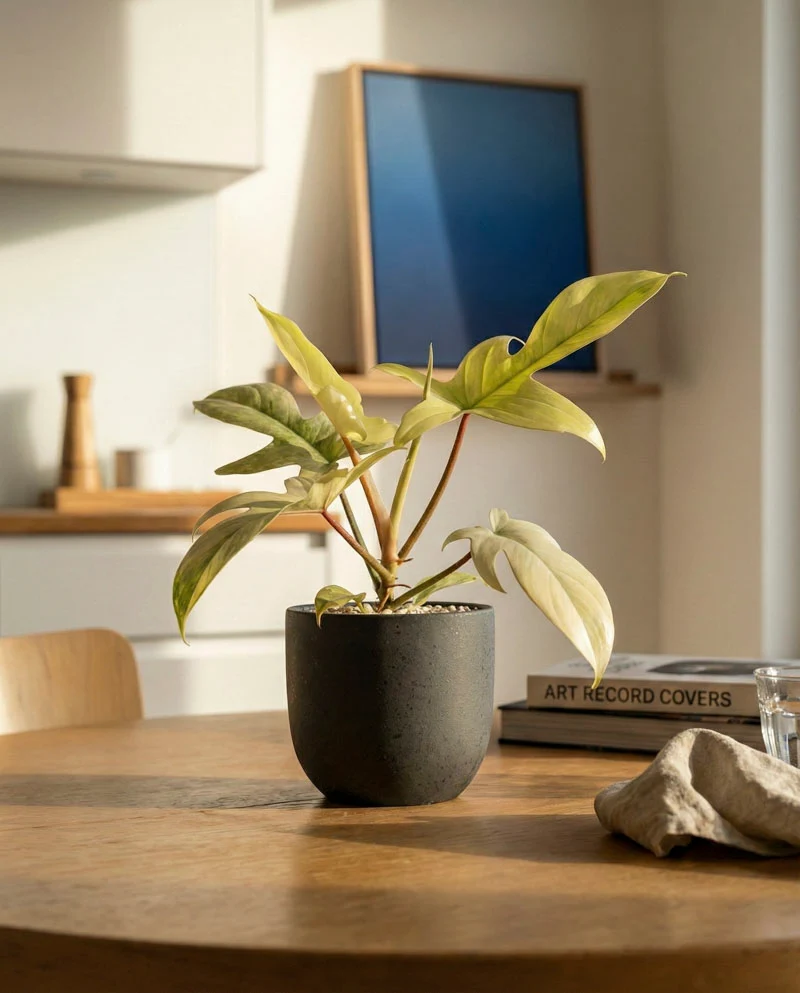 Philodendron 'Florida Ghost' • feey
