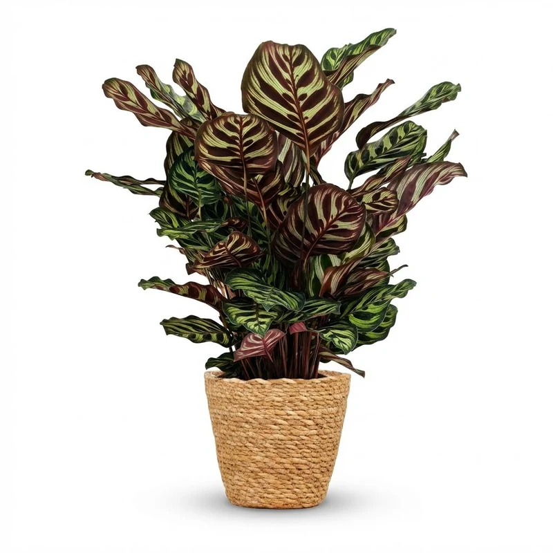 Calathea Makoyana kaufen | Pfauen-Korbmarante – Topf Ø 19 cm, Höhe 70 cm