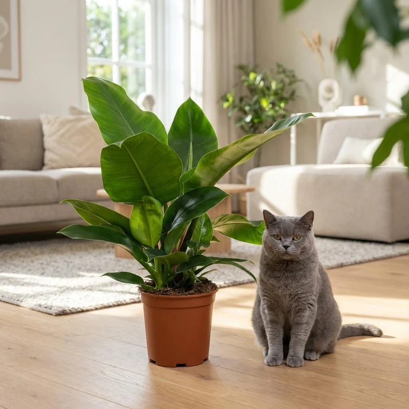 Philodendron Imperial Green kaufen | Zimmerpflanze – Topf Ø 19 cm, Höhe 65 cm