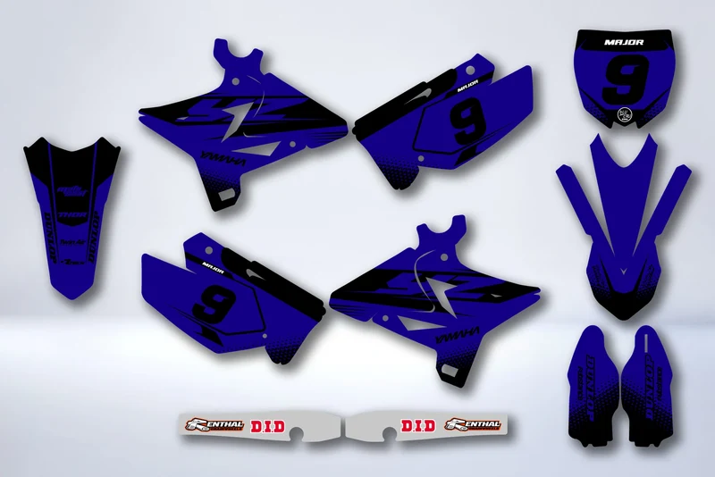 Kit Déco YAMAHA YZ 125-250 2002-2020 UFO RESTYLE - TYRSYN