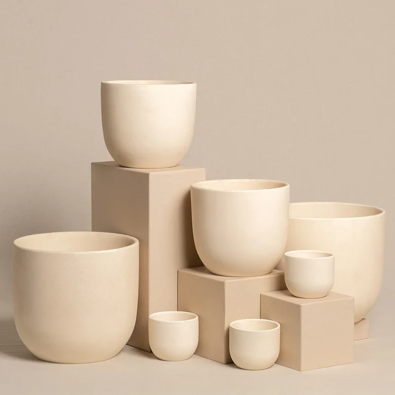 Keramik Topfset 'Direito' (18, 16, 2 × 14, 3 × 7)