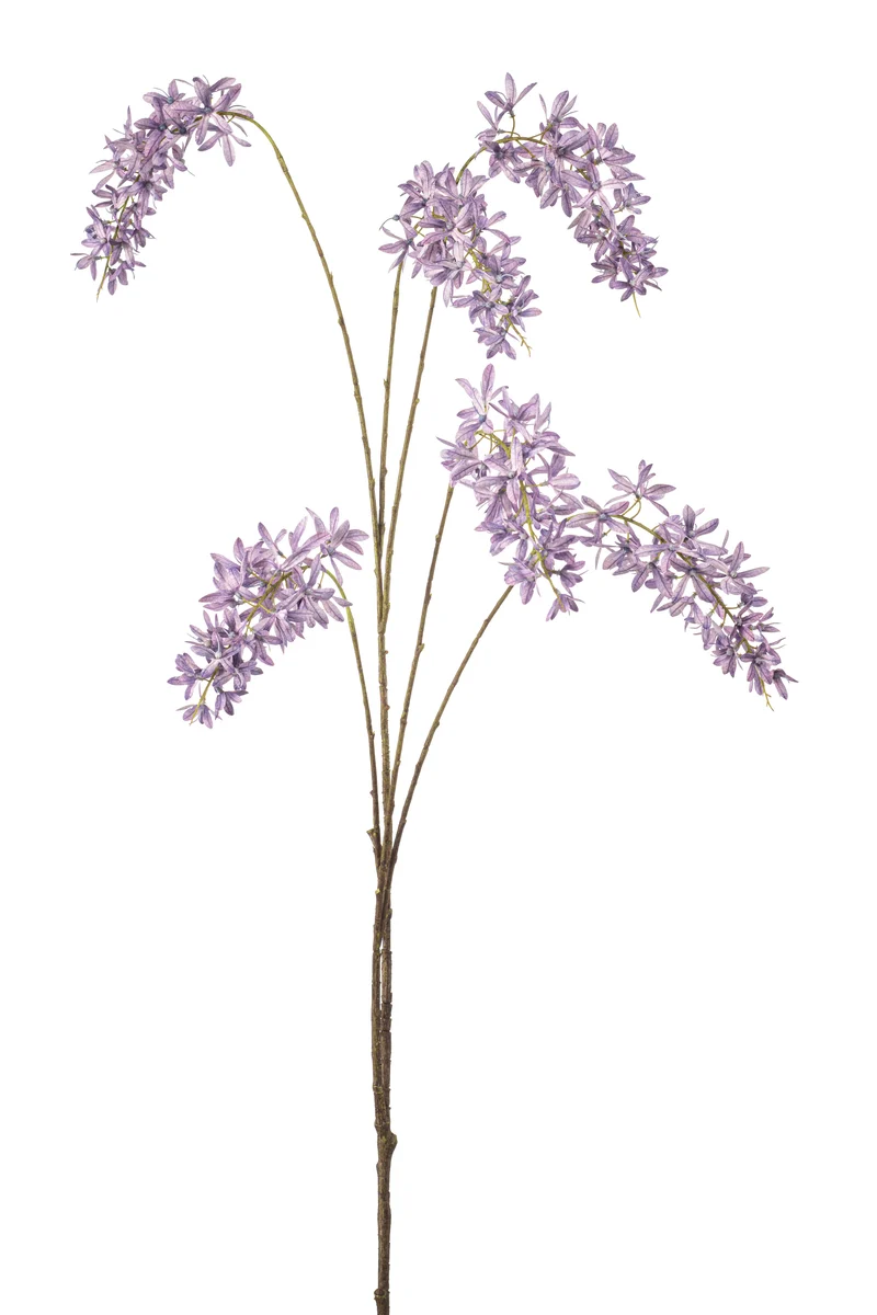 Blauregen künstlich 120 cm - 1 Zweig - Lila