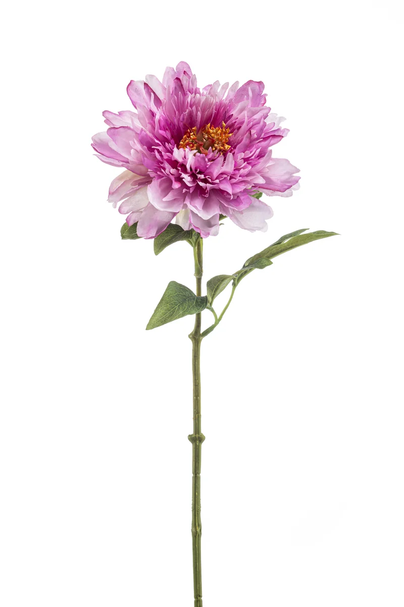 Pfingstrose künstlich 58 cm - 1 Stiel - Lila