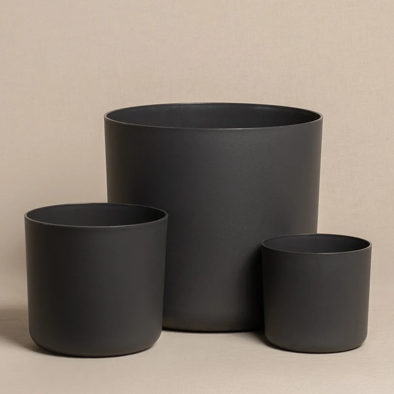 Kunststoff Topfset 'Lumi' (30, 16, 14)