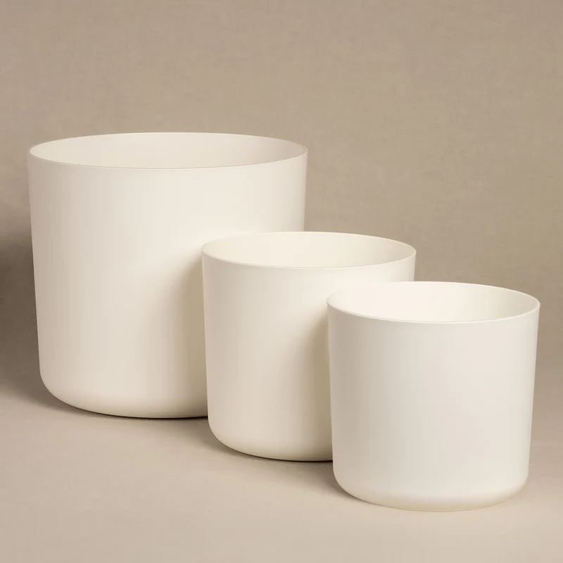 Kunststoff Topfset 'Lumi’ (30, 2 x 16)