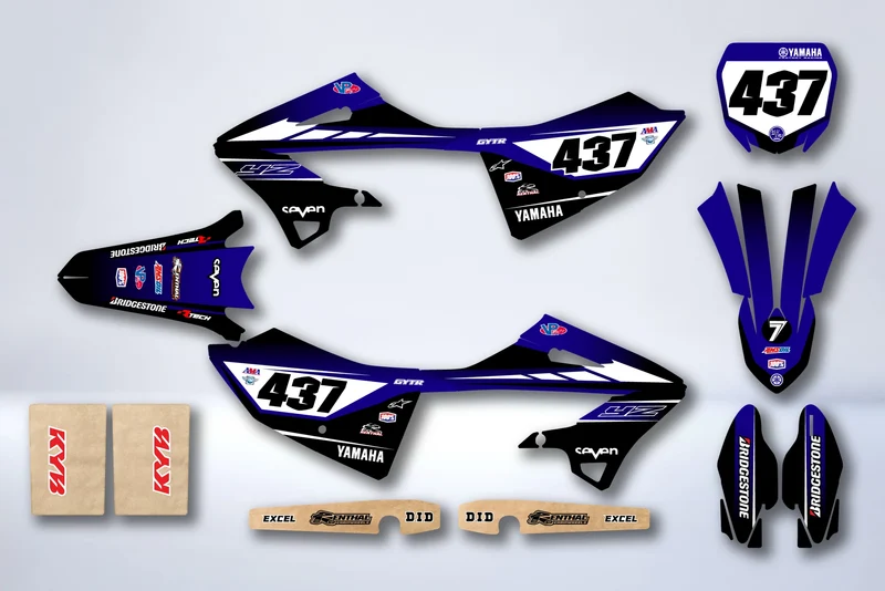Kit Déco Yamaha YZ 125/250 2022-2026 - TUNRIS