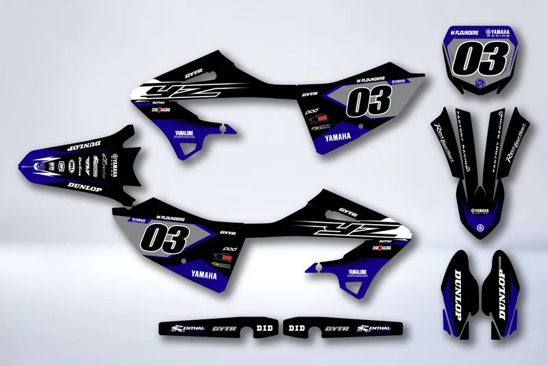 Kit Déco Yamaha YZ 125/250 2022-2026 - KENRAX
