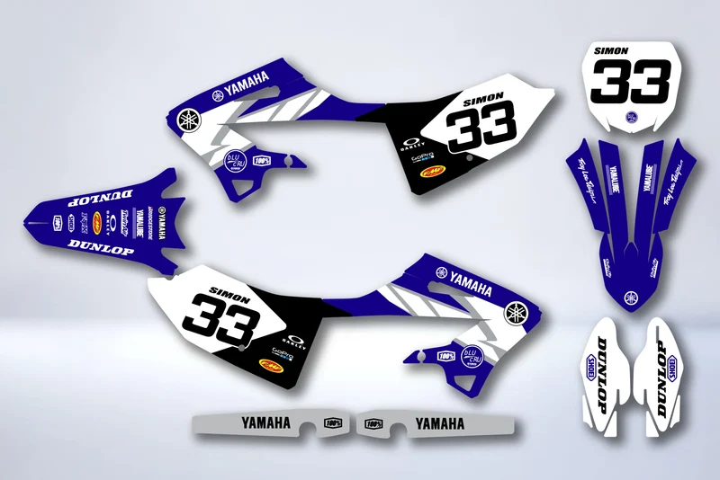 Kit Déco Yamaha YZ 125/250 2022-2026 - TUNQUOR