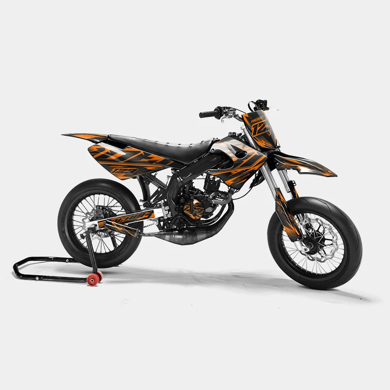 MISTRAL - Kit deco DERBI 50cc - Orange