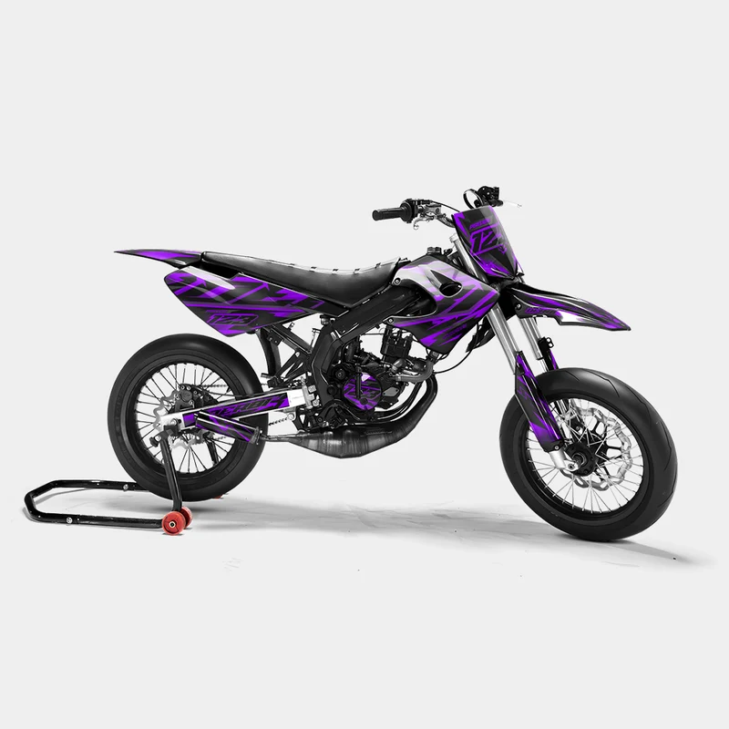 MISTRAL - Kit deco DERBI 50cc - Violet