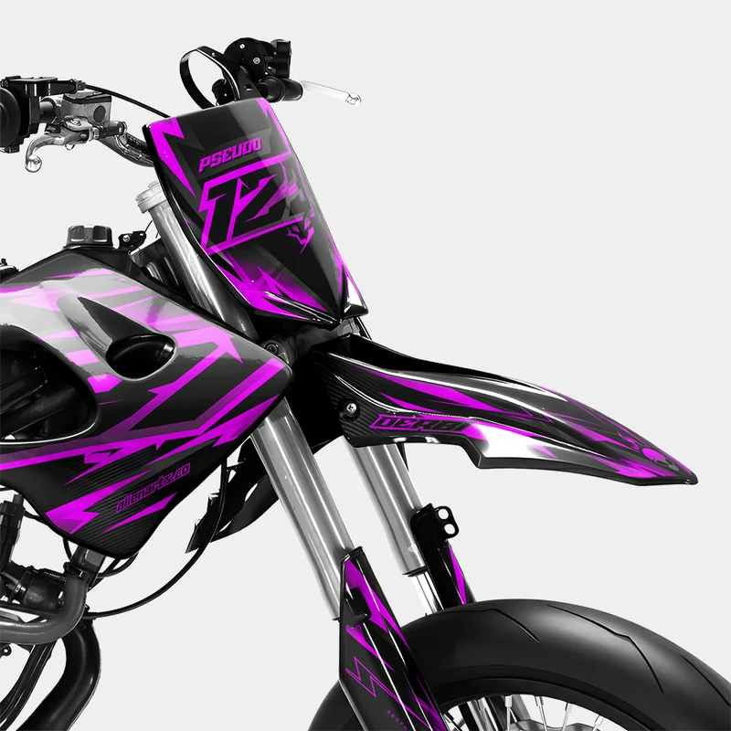 MISTRAL - Kit deco DERBI 50cc - Rose