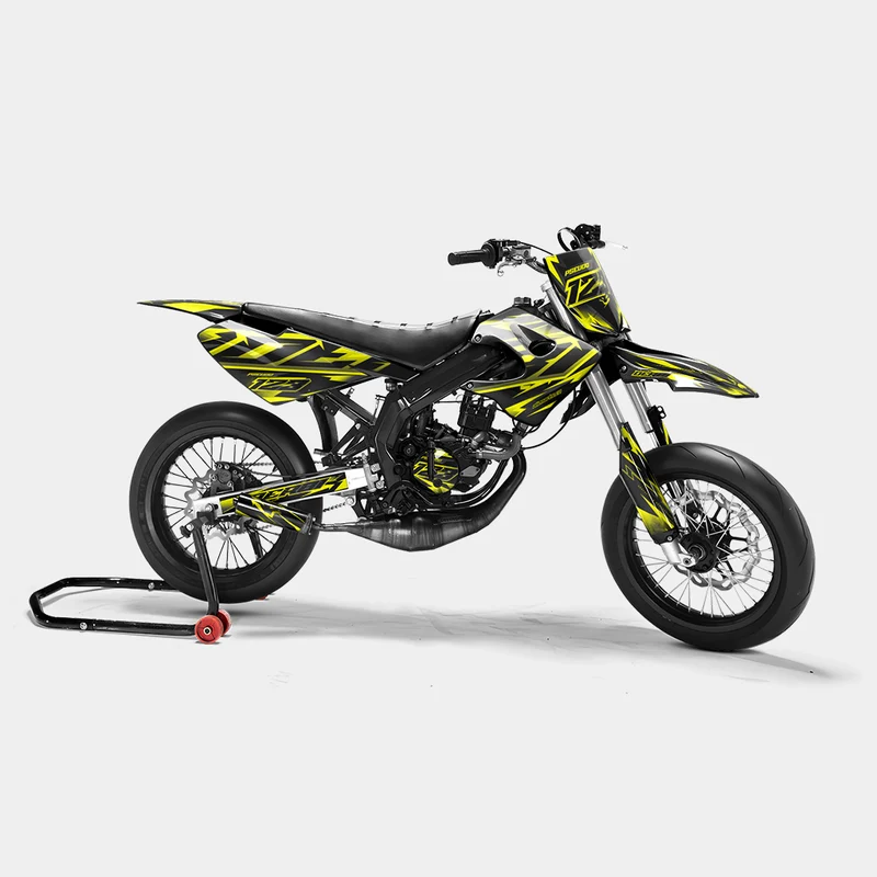 MISTRAL - Kit deco DERBI 50cc - Jaune