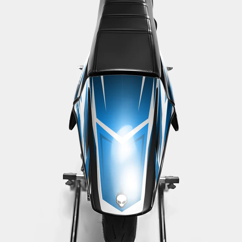 ONYX - Kit deco DERBI 50cc - Bleu