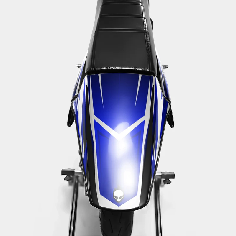 ONYX - Kit deco DERBI 50cc - Bleu Foncé