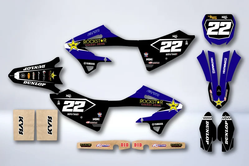 Kit Déco Yamaha YZ 125/250 2022-2026 - RAVHIX