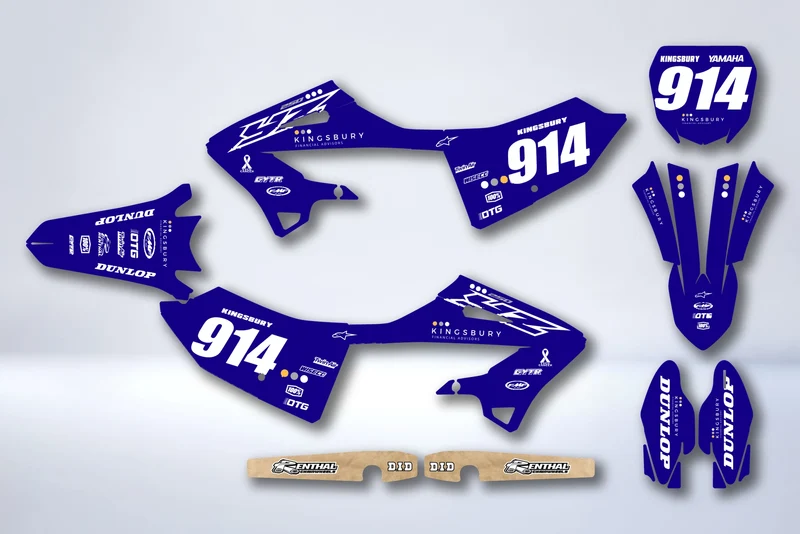Kit Déco Yamaha YZ 125/250 2022-2026 - PYRMYR