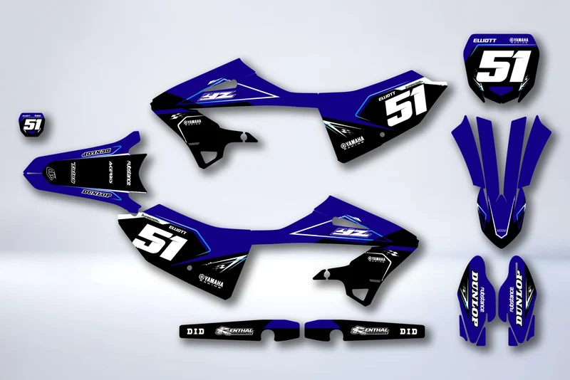 Kit Déco Yamaha YZ 125/250 2022-2026 - VULKIS
