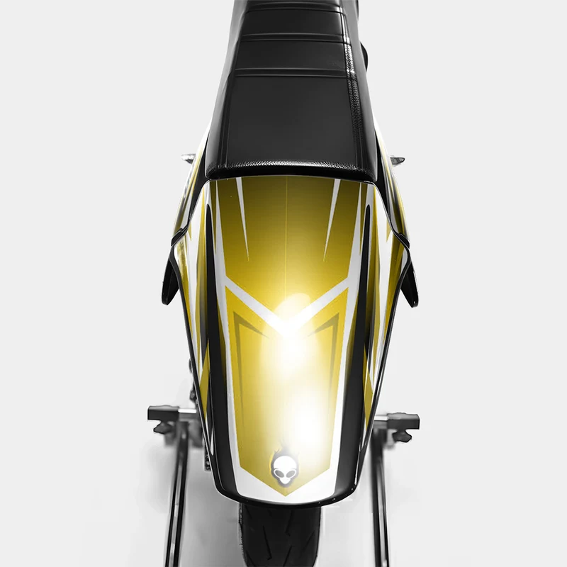 ONYX - Kit deco DERBI 50cc - Jaune Foncé