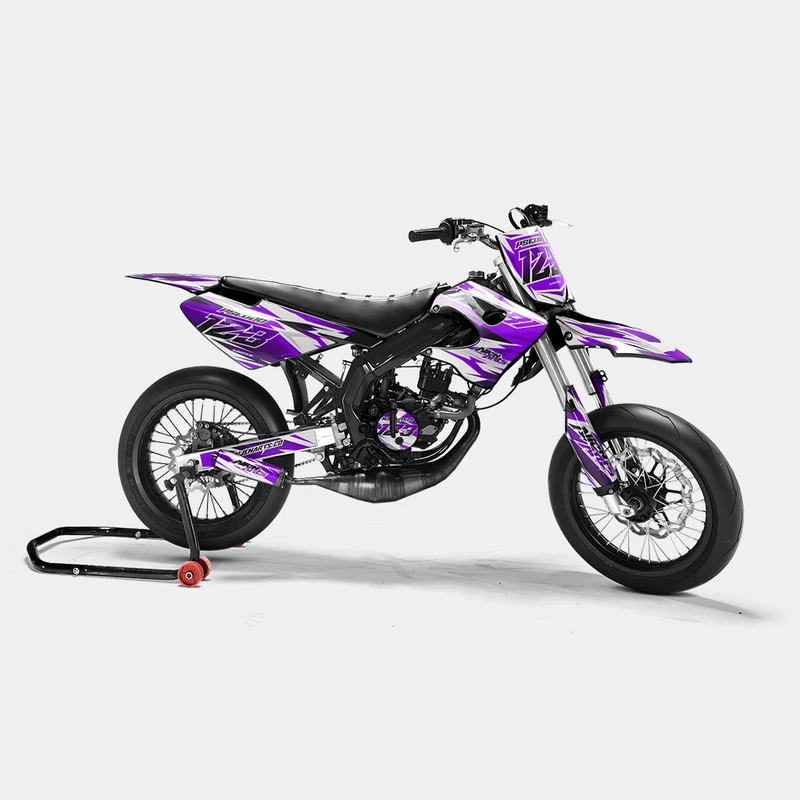 ONYX - Kit deco DERBI 50cc - Violet