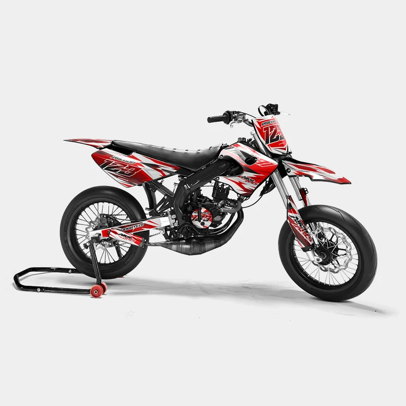 ONYX - Kit deco DERBI 50cc - Rouge
