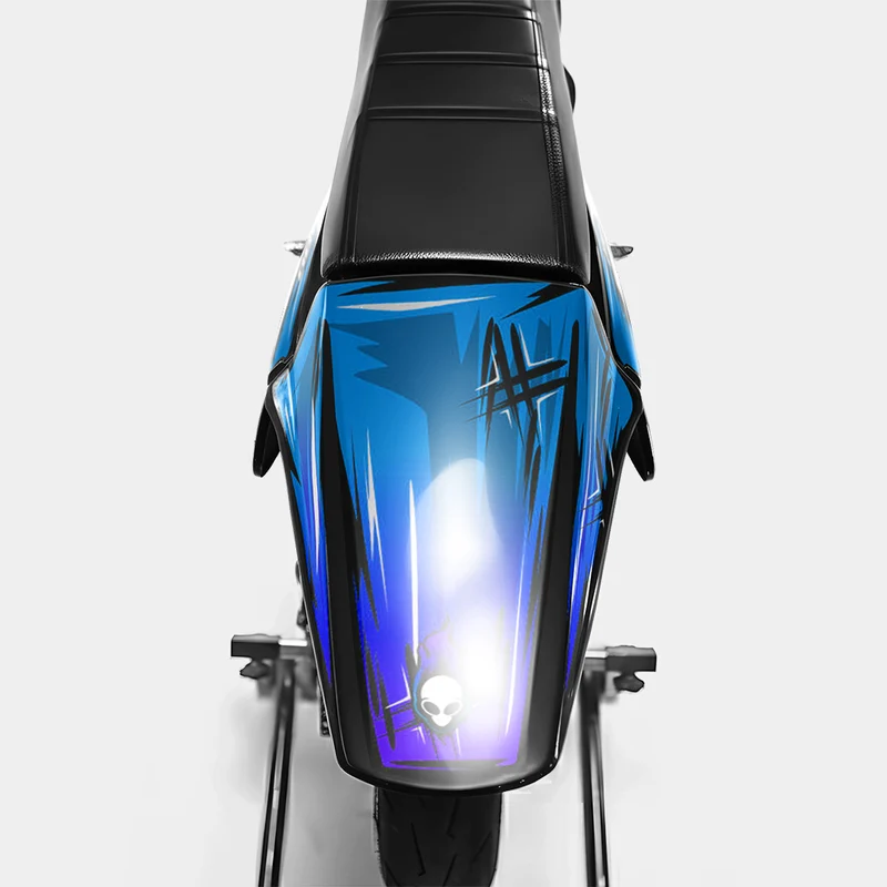 PAVO - Kit deco DERBI 50cc - Bleu