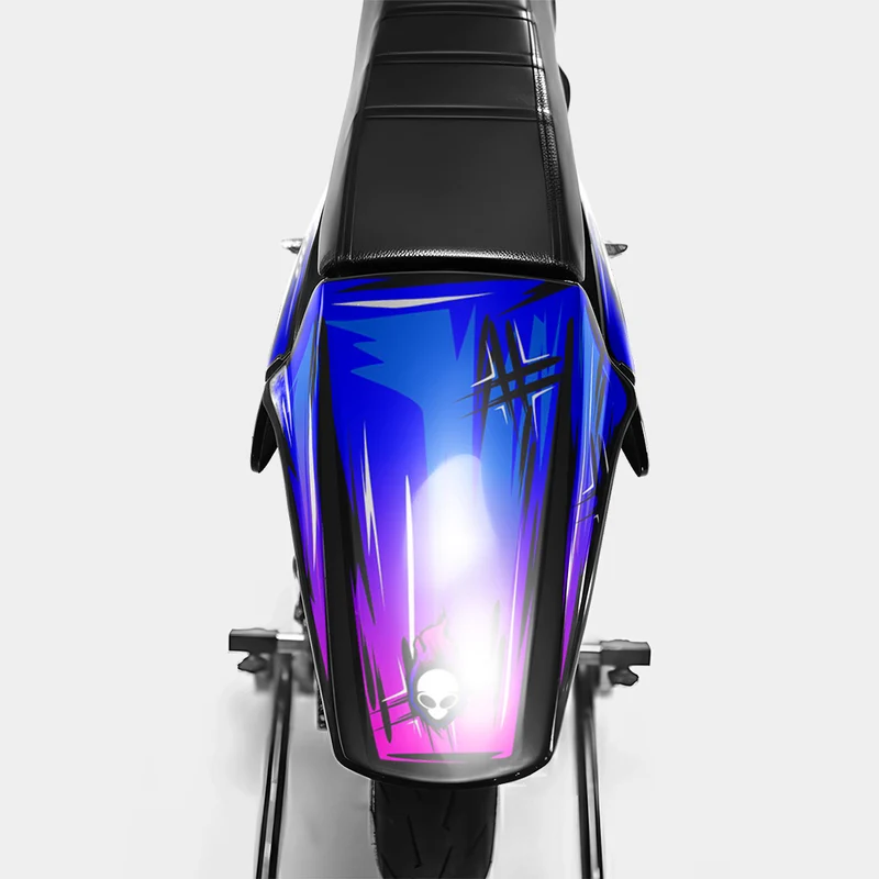 PAVO - Kit deco DERBI 50cc - Bleu Rose
