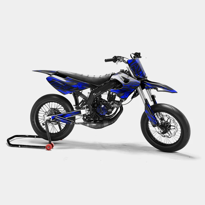 VIREO - Kit deco DERBI 50cc - Bleu Foncé