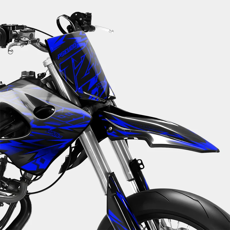 VIREO - Kit deco DERBI 50cc - Bleu Foncé