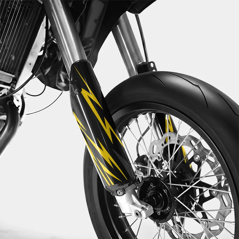 VIREO - Kit deco DERBI 50cc - Jaune Foncé