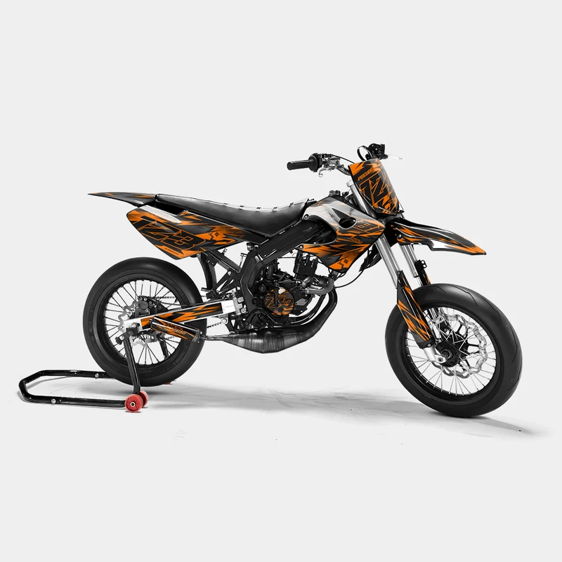 VIREO - Kit deco DERBI 50cc - Orange