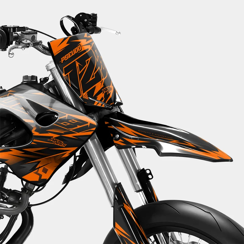 VIREO - Kit deco DERBI 50cc - Orange