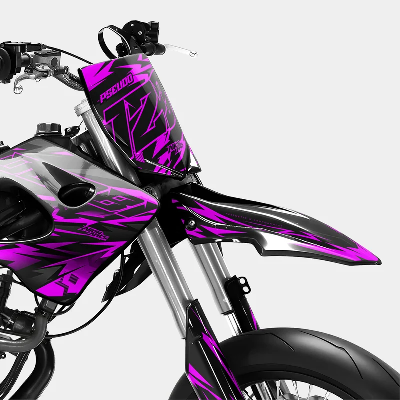 VIREO - Kit deco DERBI 50cc - Rose