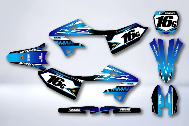 Kit Déco Yamaha YZ 125/250 2022-2026 - ZORGAR