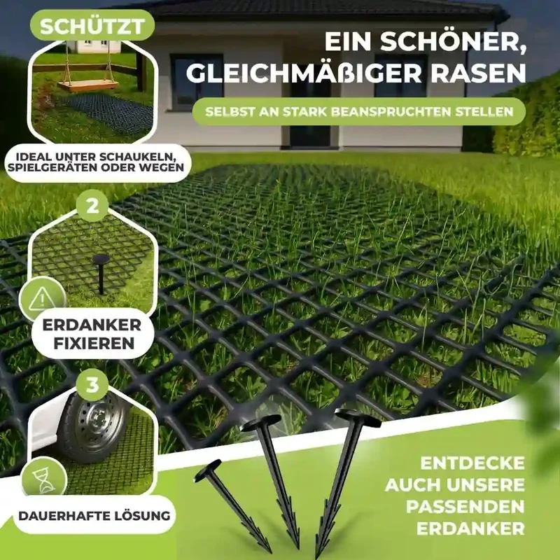 Premium Rasenschutzgitter