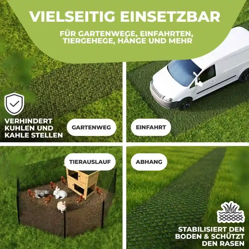 Premium Rasenschutzgitter