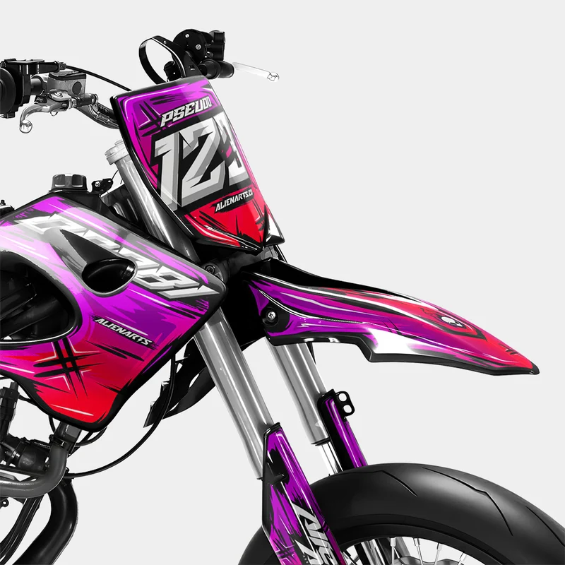PAVO - Kit deco DERBI 50cc - Rose