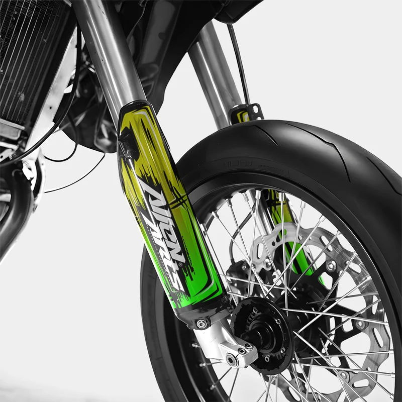 PAVO - Kit deco DERBI 50cc - Jaune Vert
