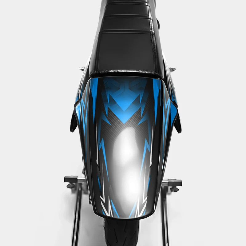 PIQUE - Kit deco DERBI 50cc - Bleu