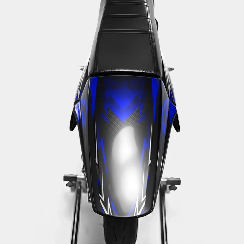 PIQUE - Kit deco DERBI 50cc - Bleu Foncé