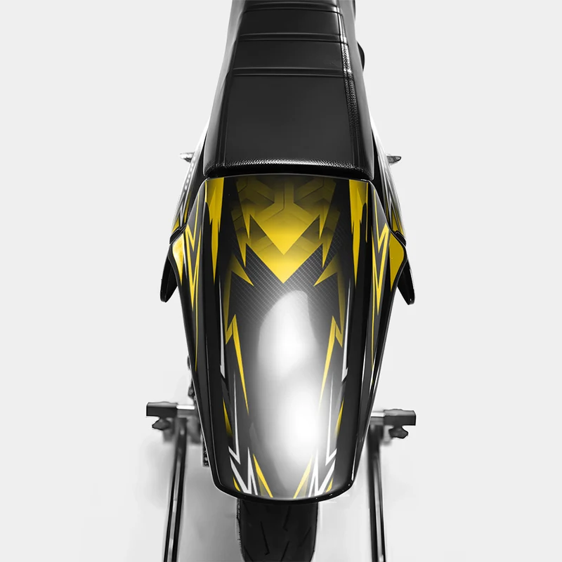 PIQUE - Kit deco DERBI 50cc - Jaune Foncé